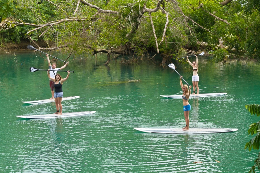 stand-up paddling bohol